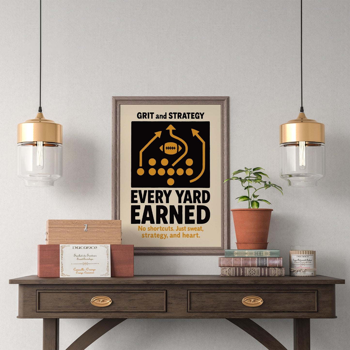 Football Motivation Poster