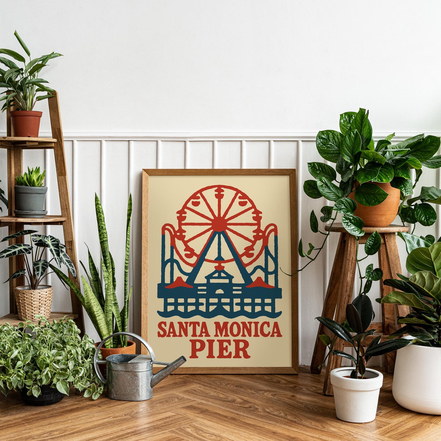 Santa Monica Pier Wall Art