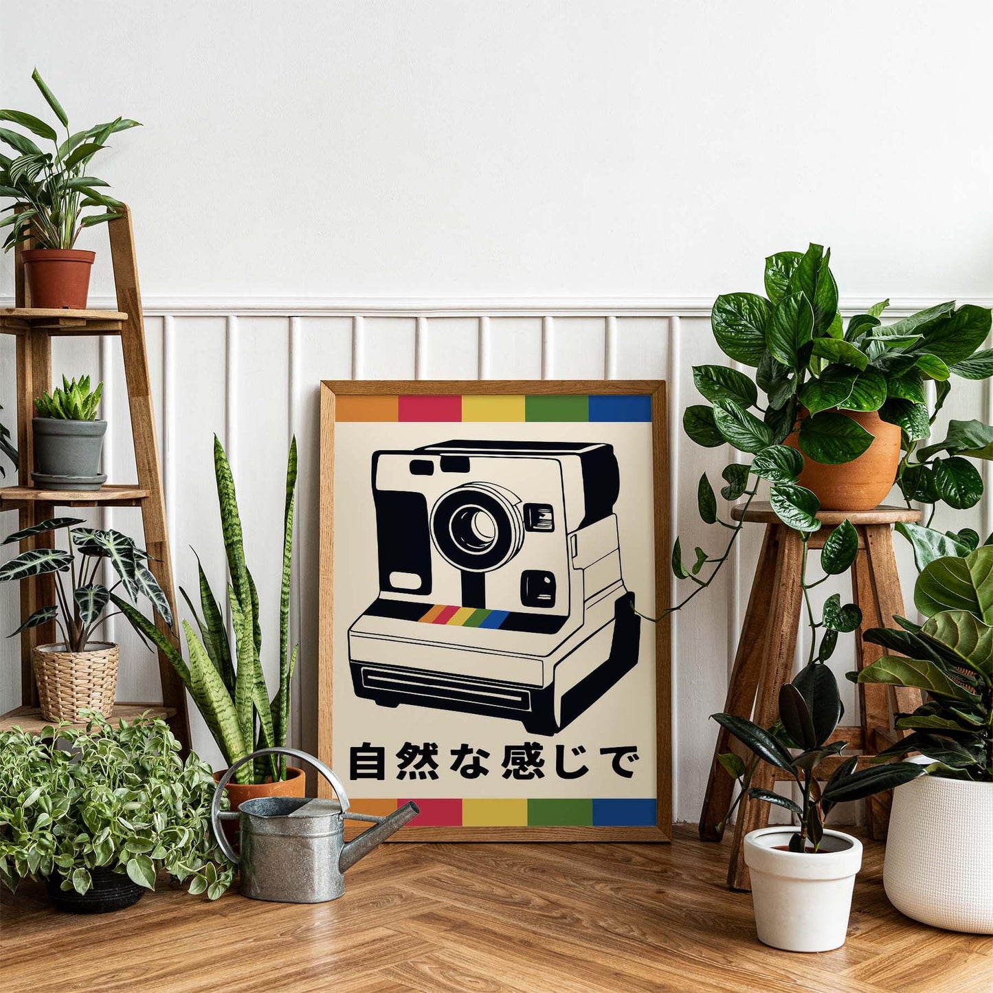 Retro Japanese Camera Art Print