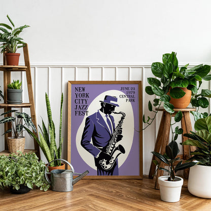 NYC Jazz Fest 1979 Vintage Poster