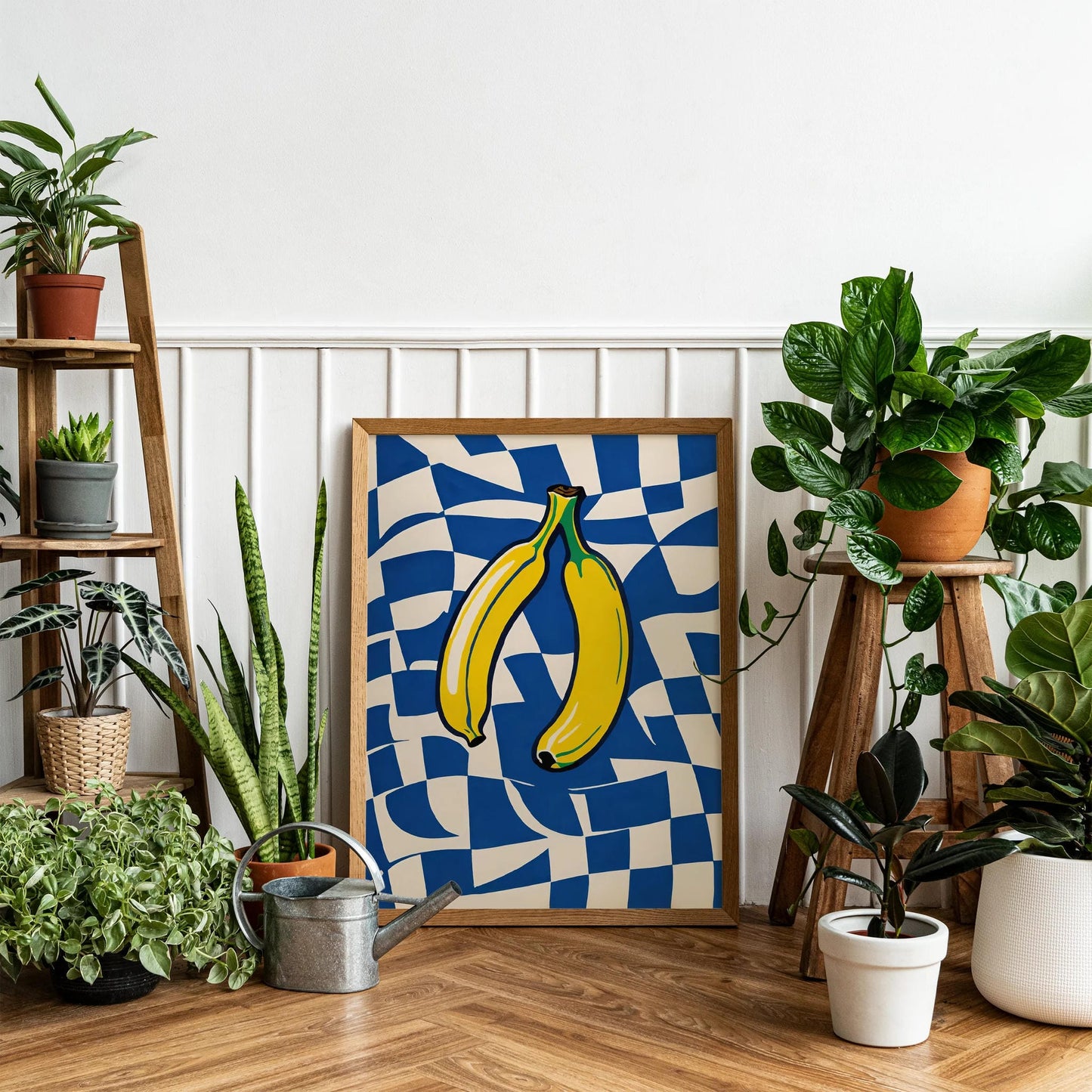 Whimsical Banana Art Print