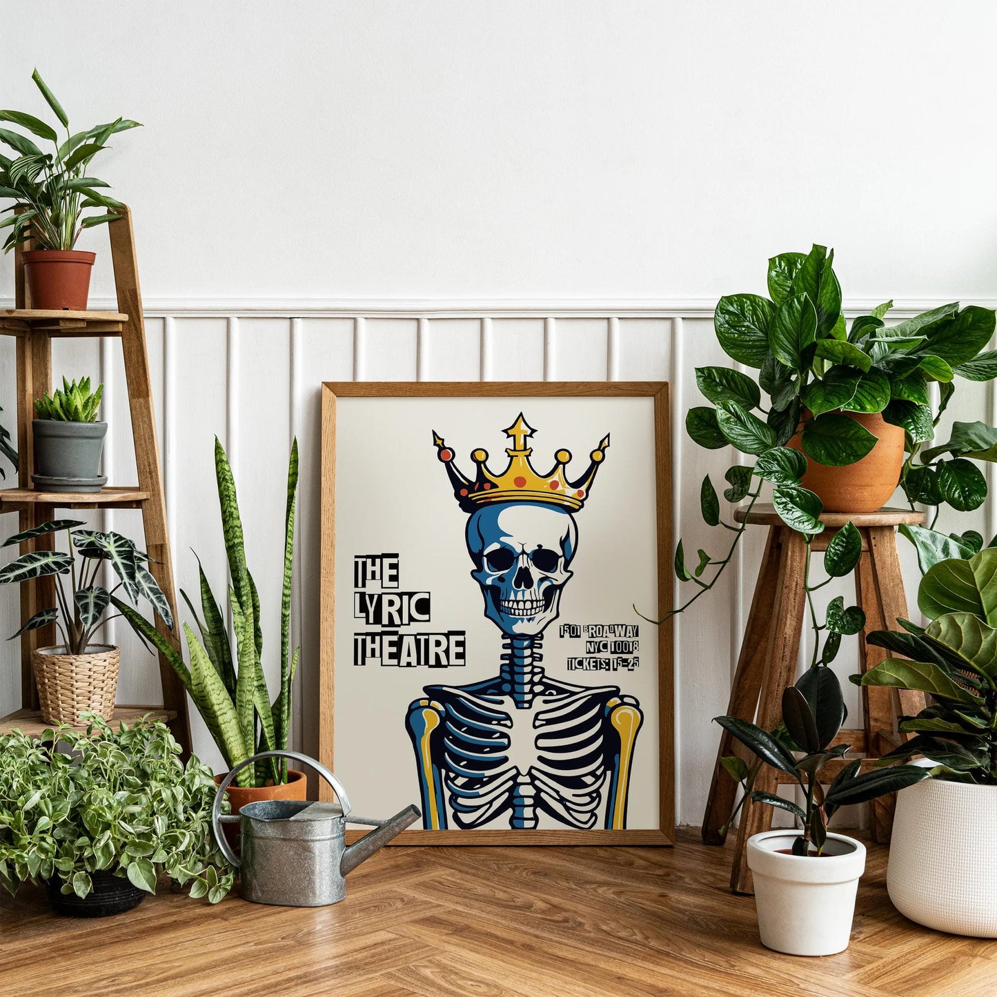 Lyric Theatre Skull Art Print