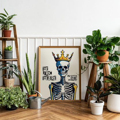 Lyric Theatre Skull Art Print