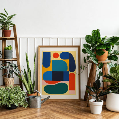 Organic Form Wall Art Print