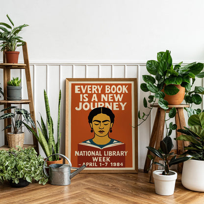 Every Book Is a New Journey Poster