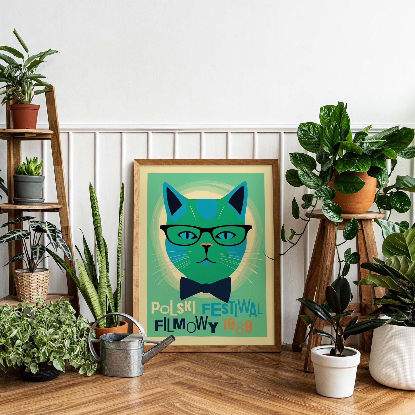 Retro Polish Cinema Art Poster