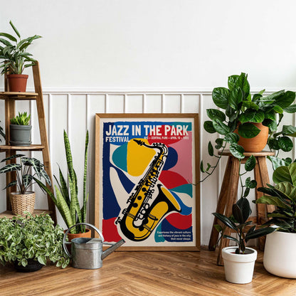 Jazz in the Park NYC Poster