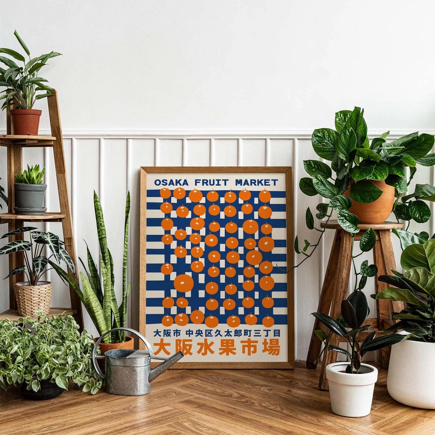 Osaka Fruit Market – Citrus Strings Poster