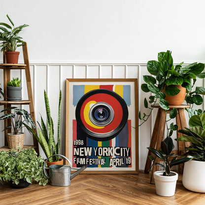 NYC 1998 Film Festival Poster