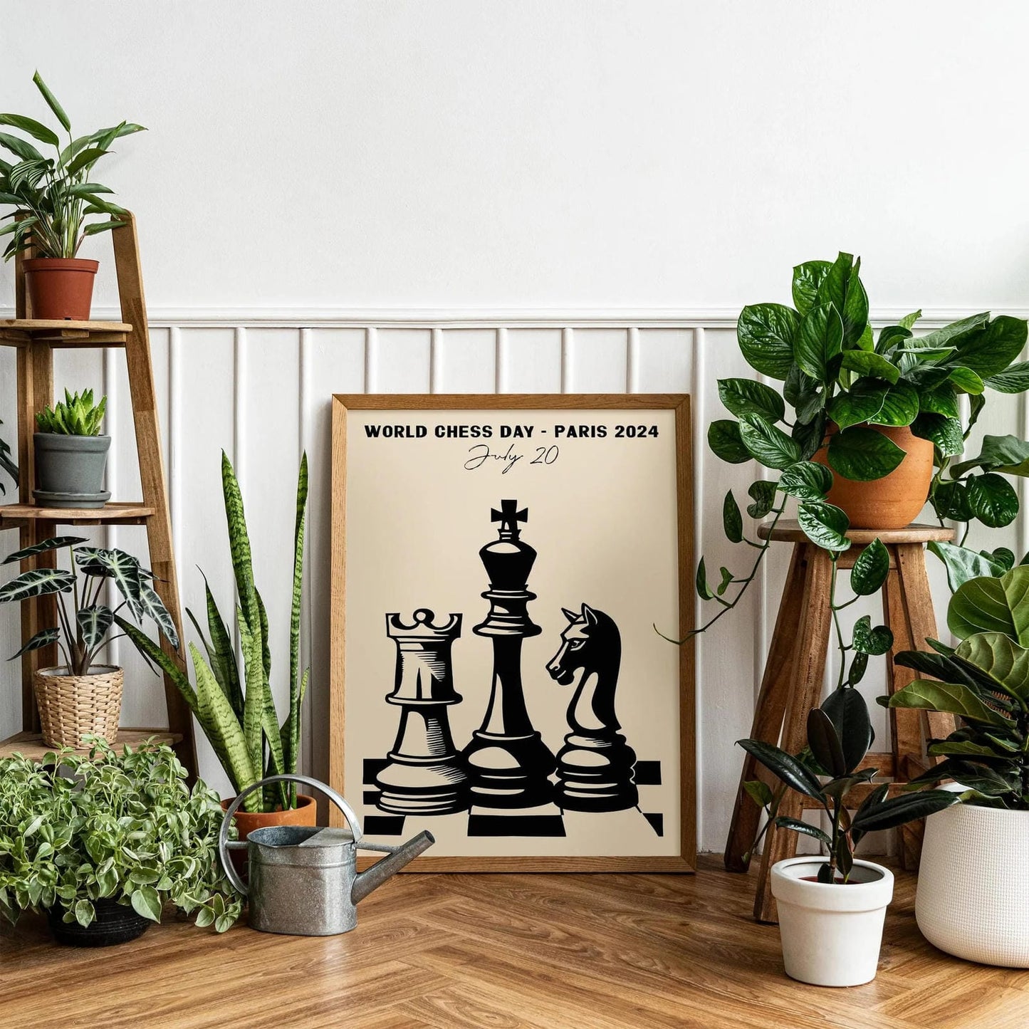 World Chess Day Paris 2024 Poster