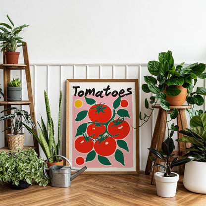 Tomatoes Kitchen Art Print