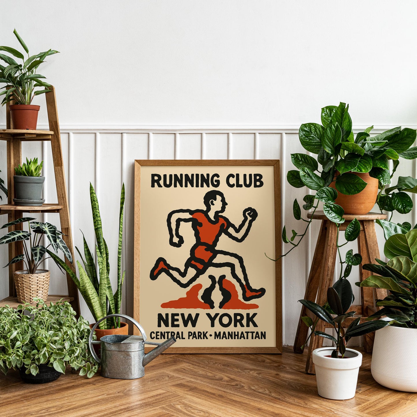 New York Running Club Poster