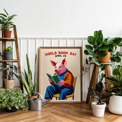World Book Day Poster Print