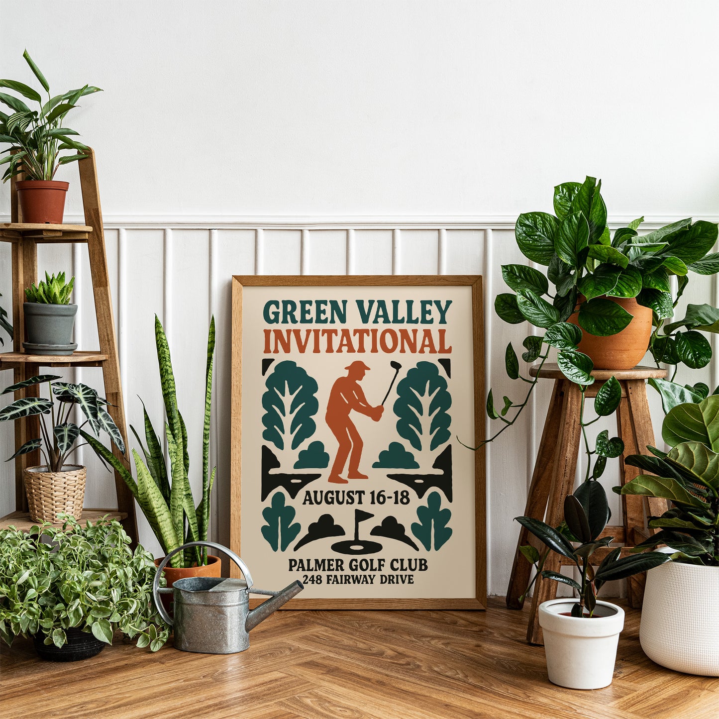 Green Valley Invitational Golf Poster