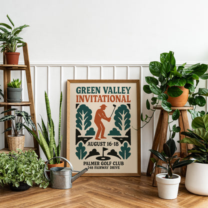 Green Valley Invitational Golf Poster