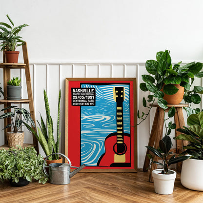 Nashville Country Music Festival Poster