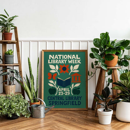 National Library Week Poster Print