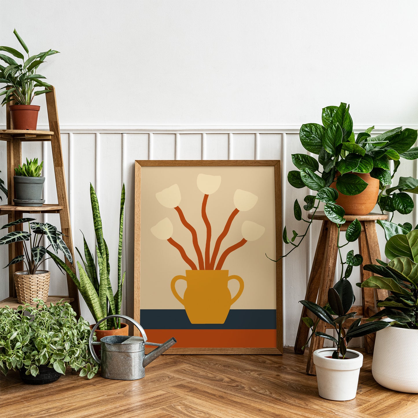 Minimalist Vase Still Life Poster