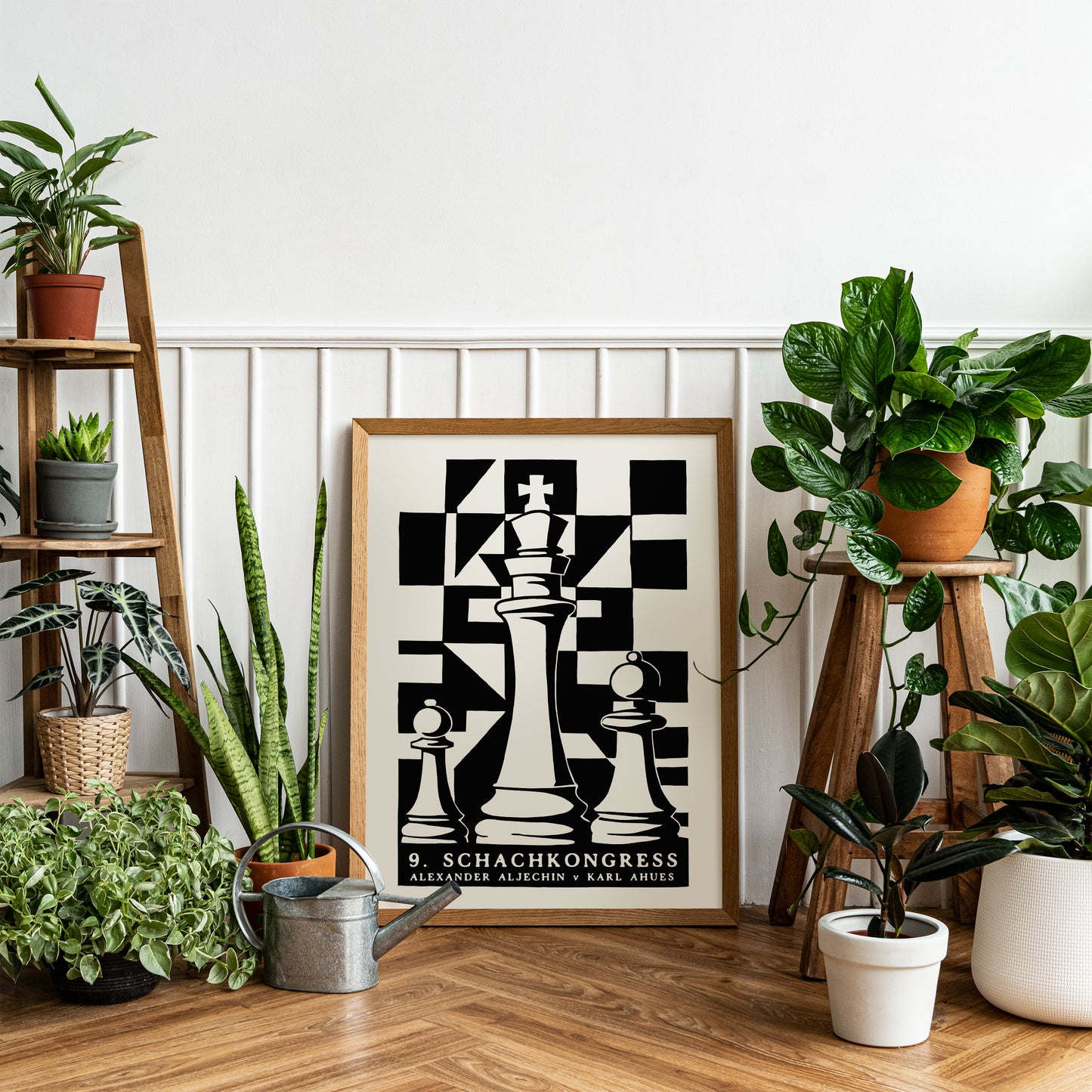 Schachkongress Chess Poster