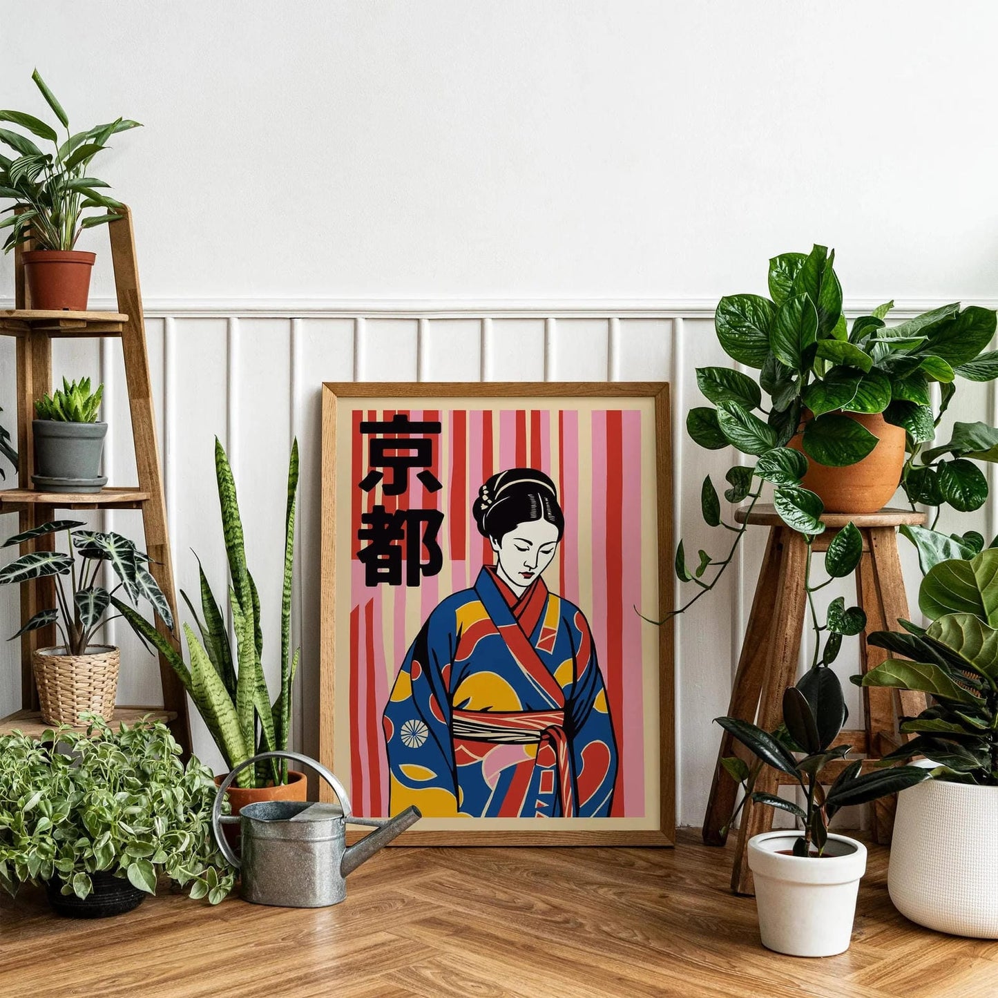 Japanese Geisha Art Print