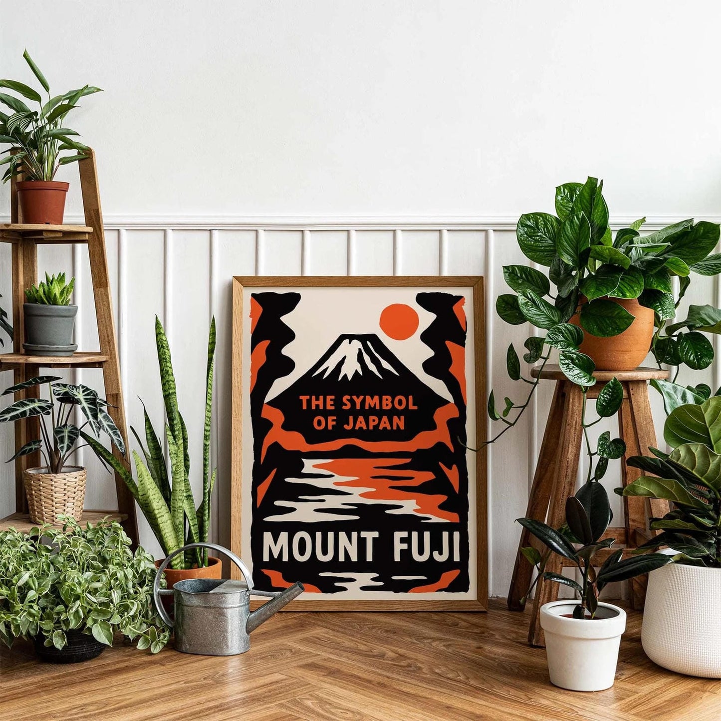 Japanese Mountain Wall Art