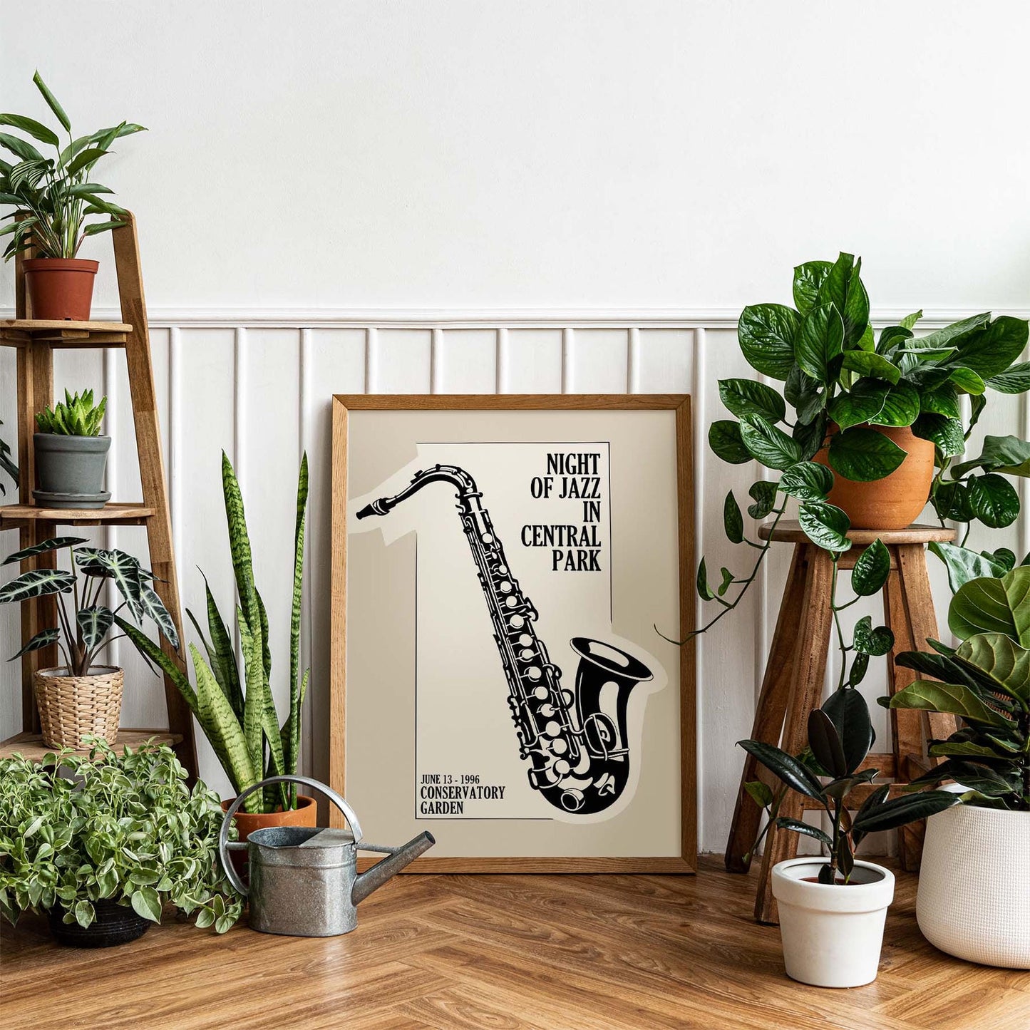 Night of Jazz Saxophone Poster