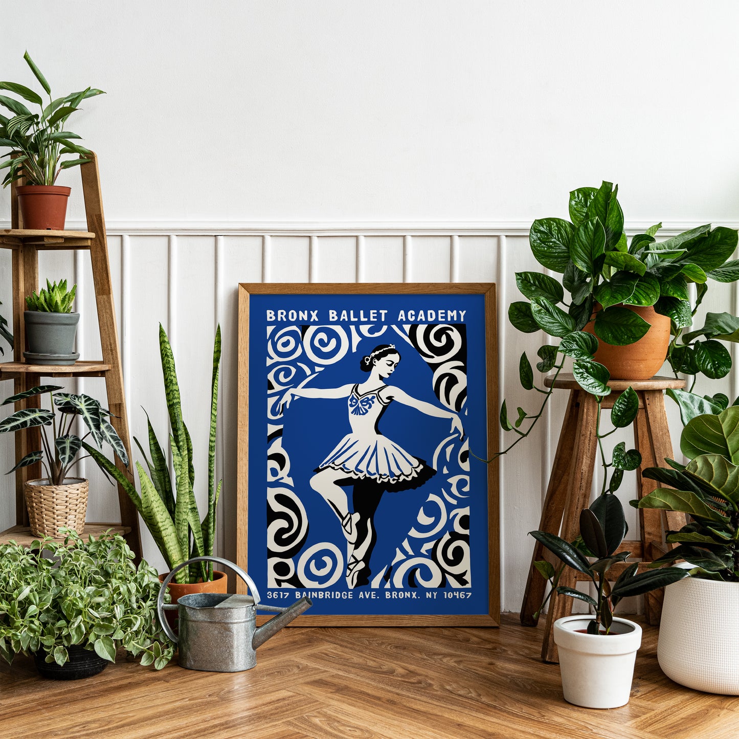 Vintage Bronx Ballet Academy Poster