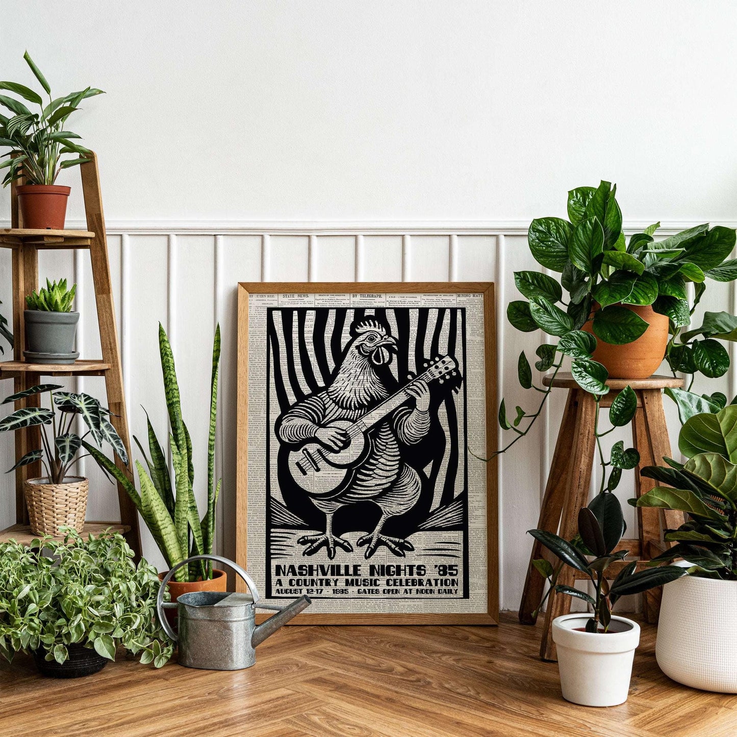 Nashville Country Music Poster