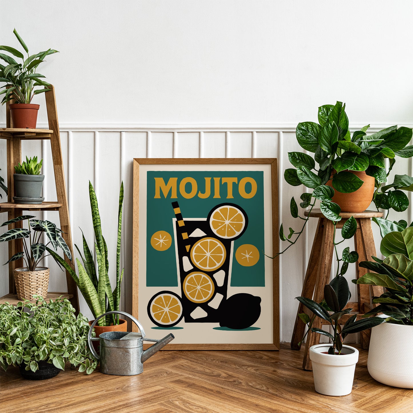 Mojo Citrus Cocktail Poster