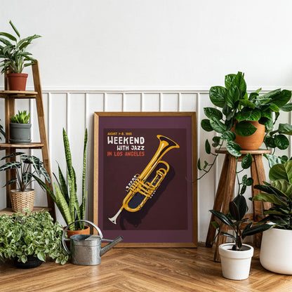 Weekend with Jazz – LA 1993 Poster