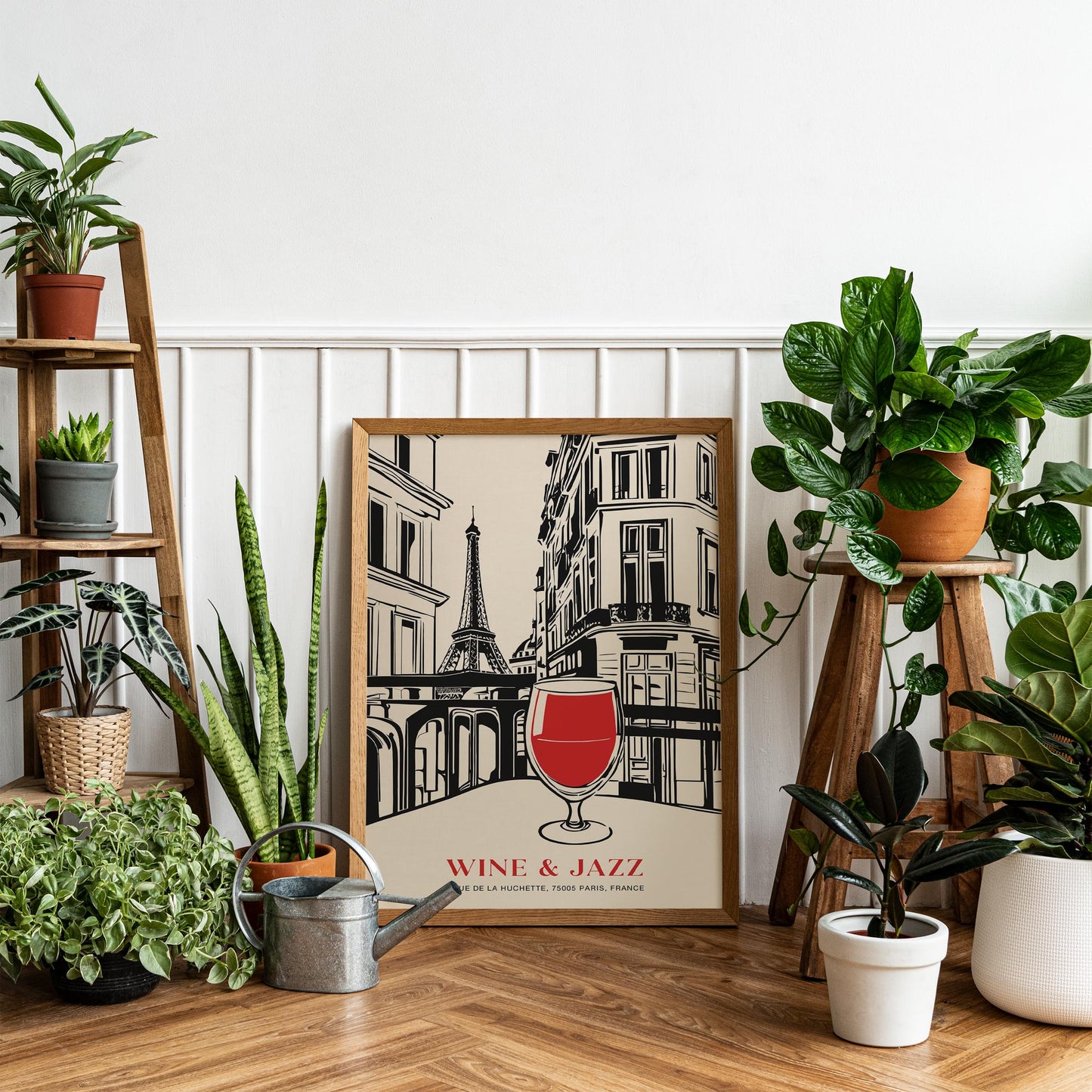 Wine & Jazz Festival in Paris Wall Art