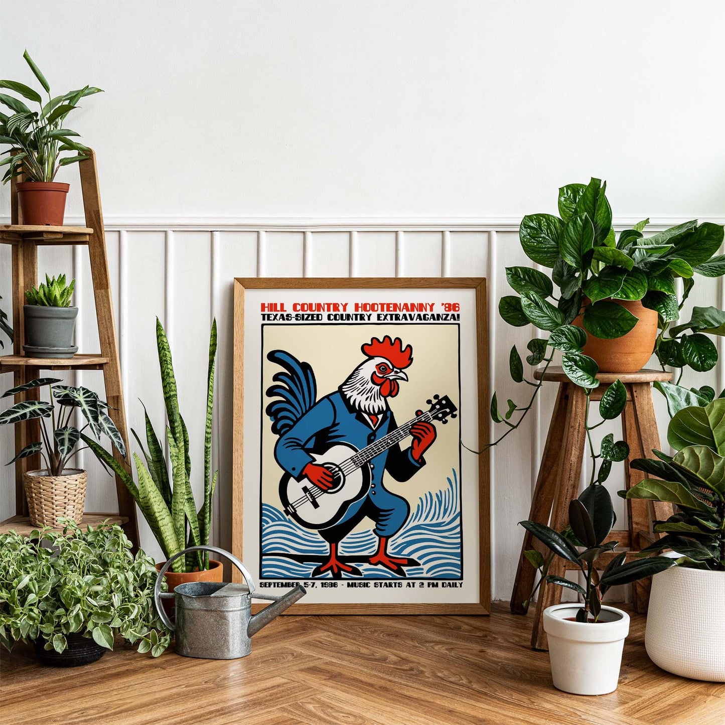 Texas Country Fest Poster 1986