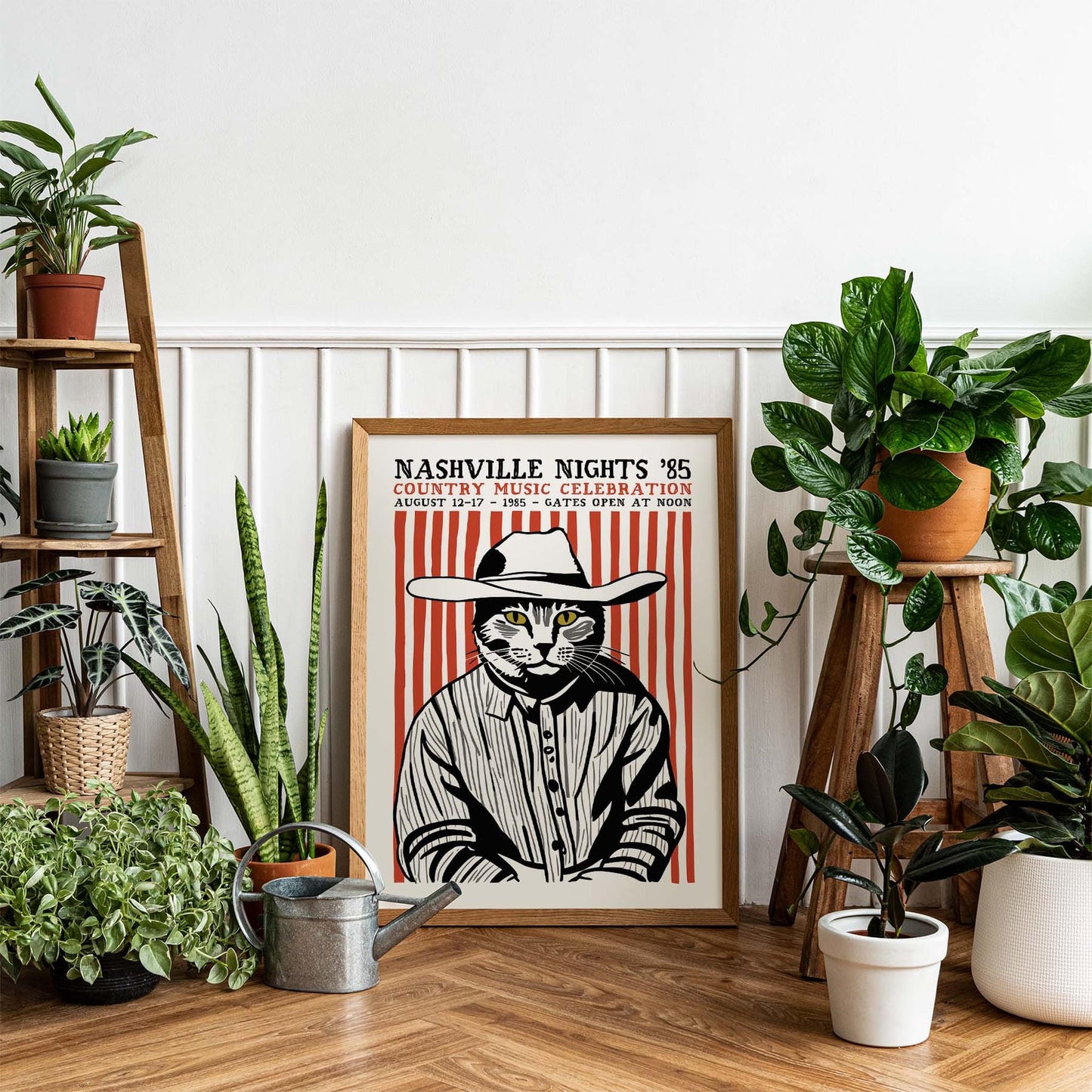 Nashville Nights Poster Print