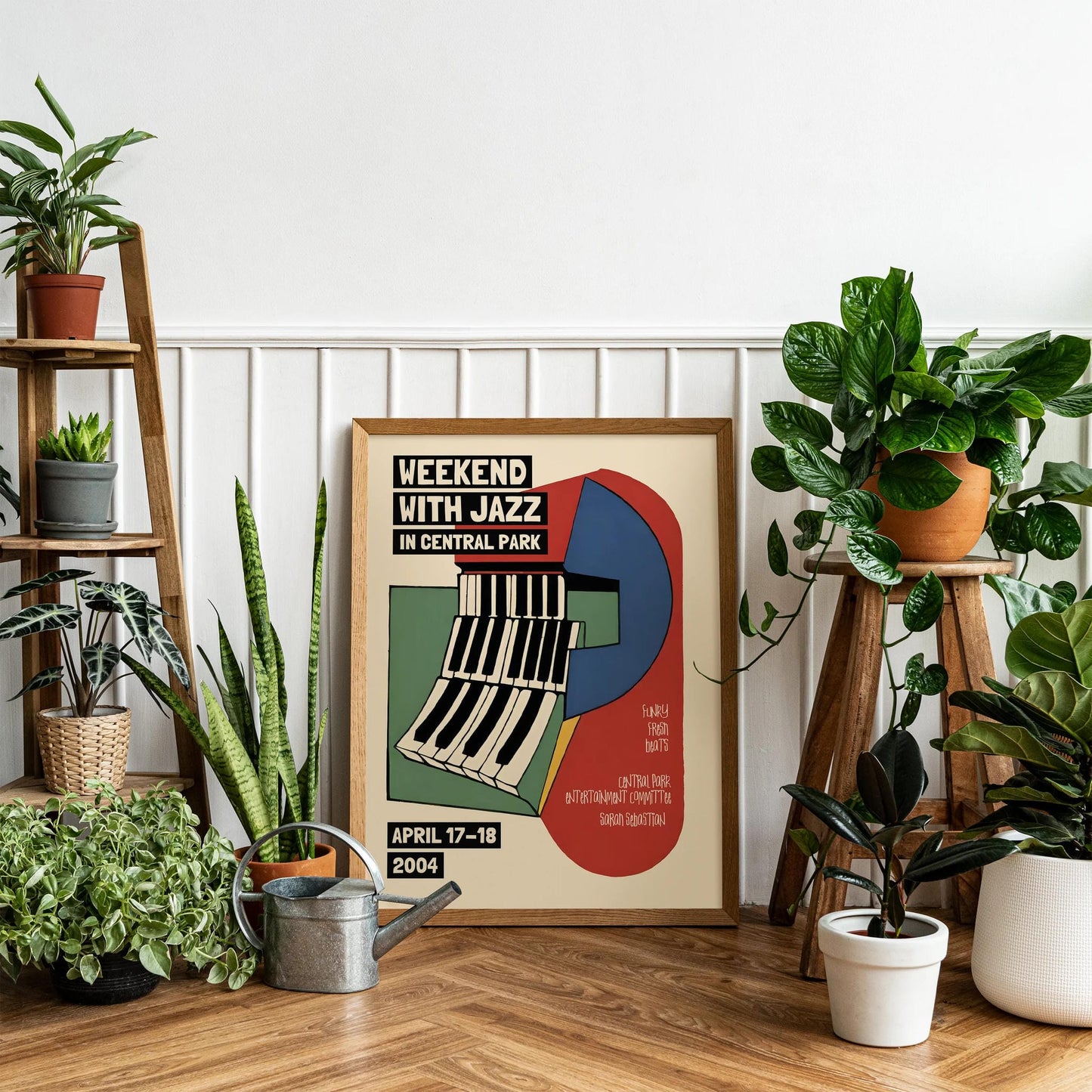 Weekend with Jazz - Central Park Poster