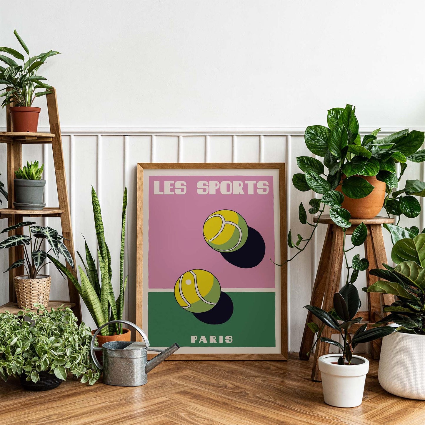 Les Sports Paris Tennis Poster