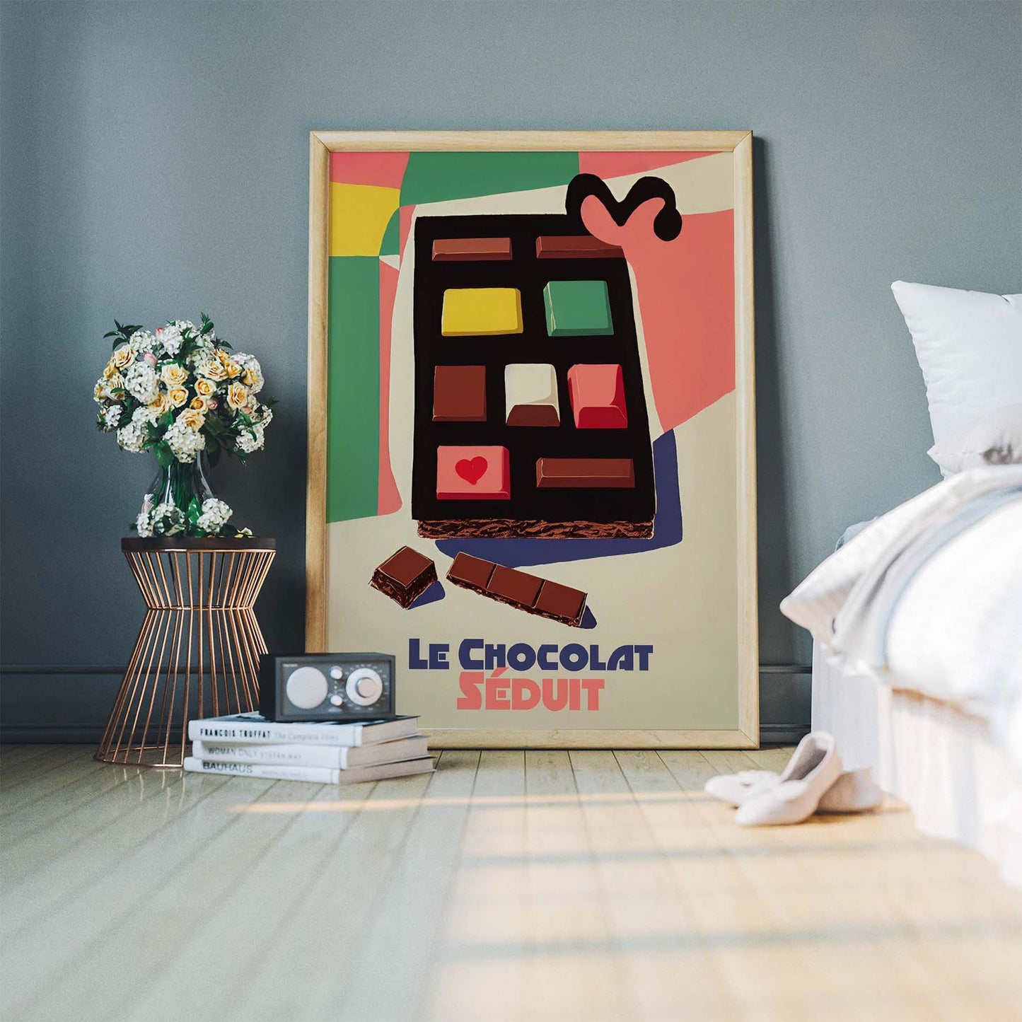 Le Chocolat Séduit Poster Print