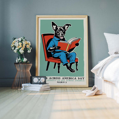 Read Across America Day Poster Print
