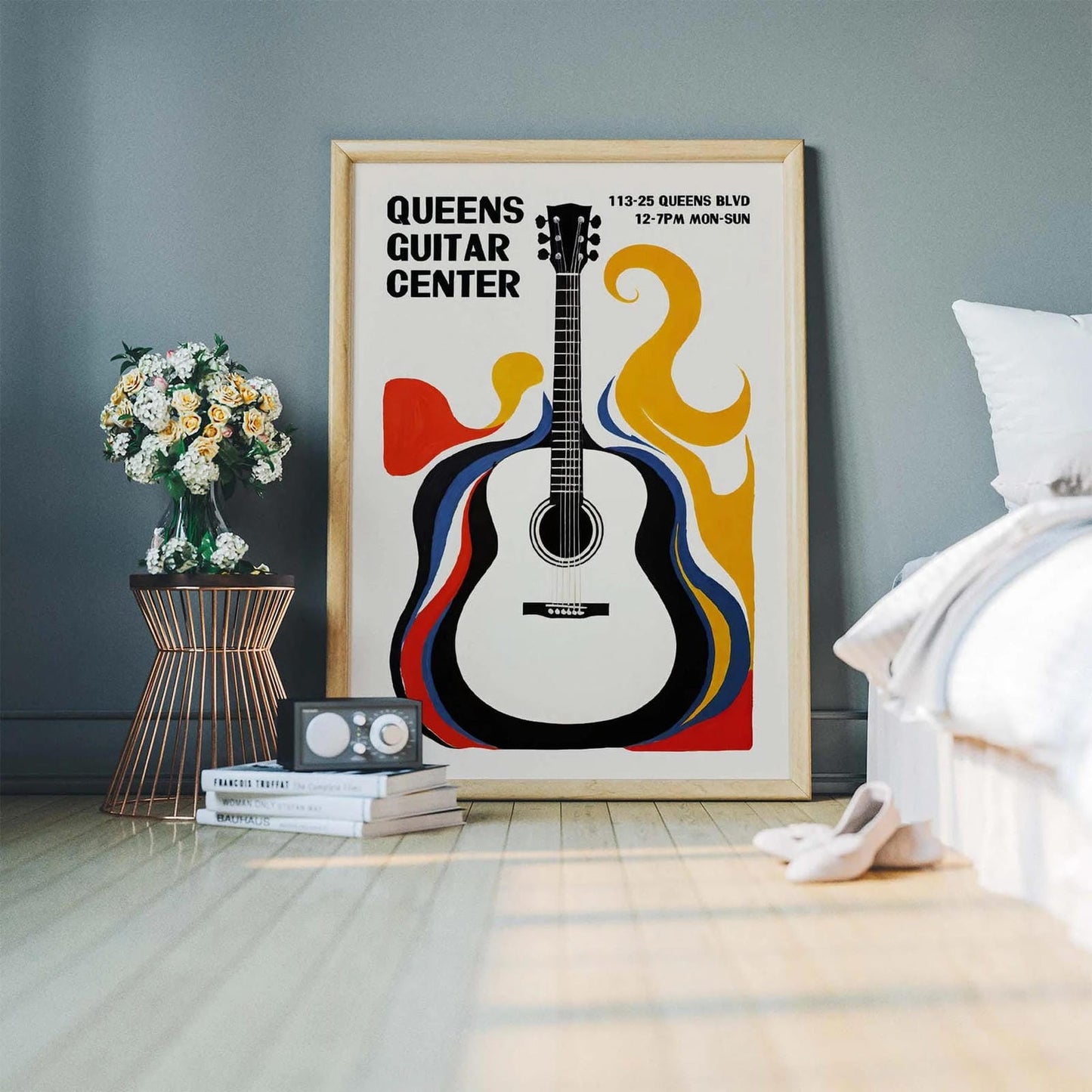 Queens Guitar Center Poster Print