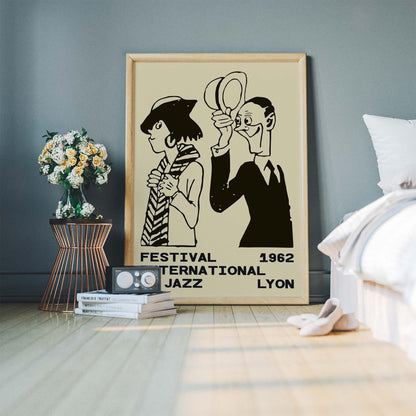Jazz Festival 1962 Poster Print