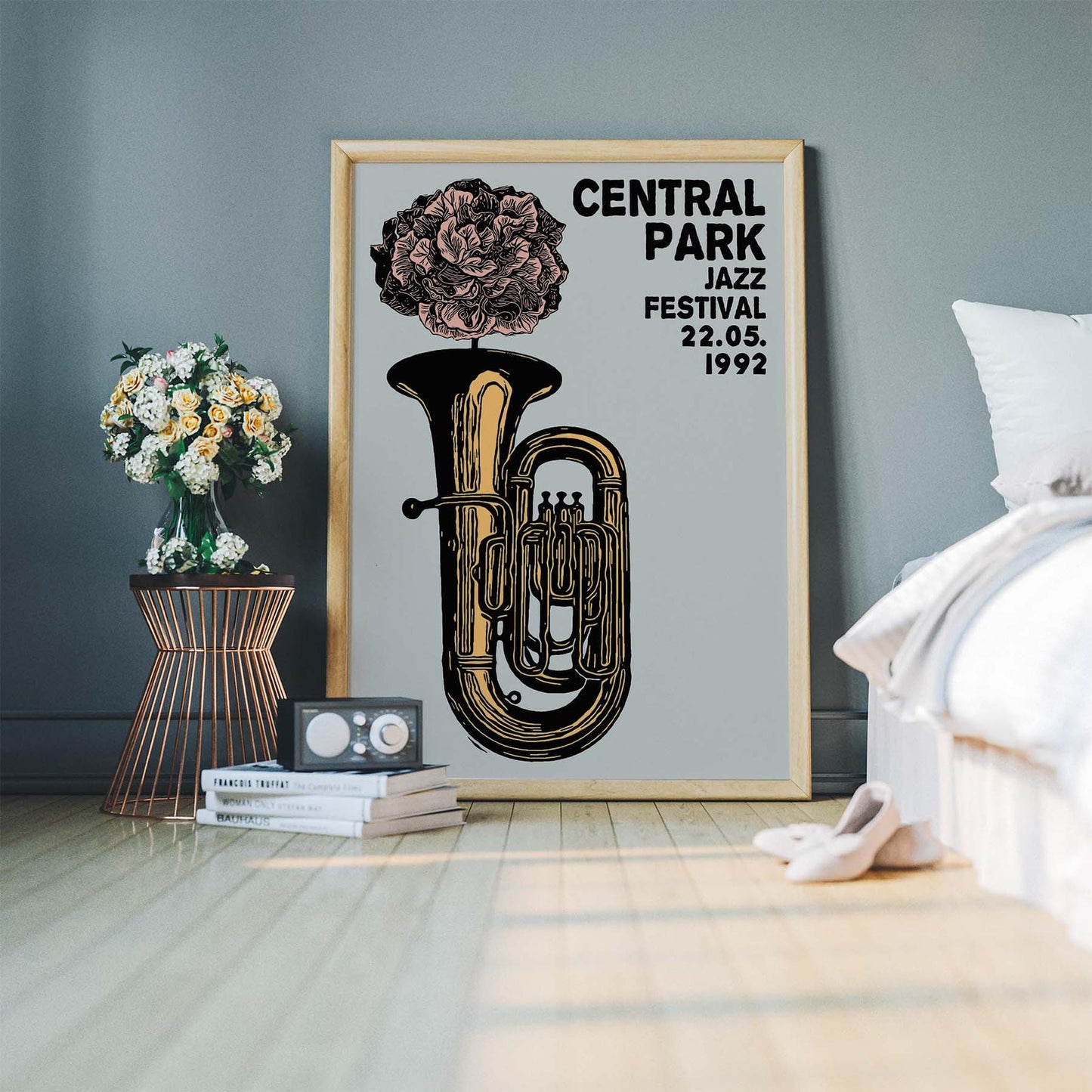 Central Park Jazz Poster Print