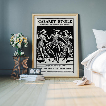 Cabaret Etoile Poster Print