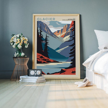 Glacier National Park Poster Print