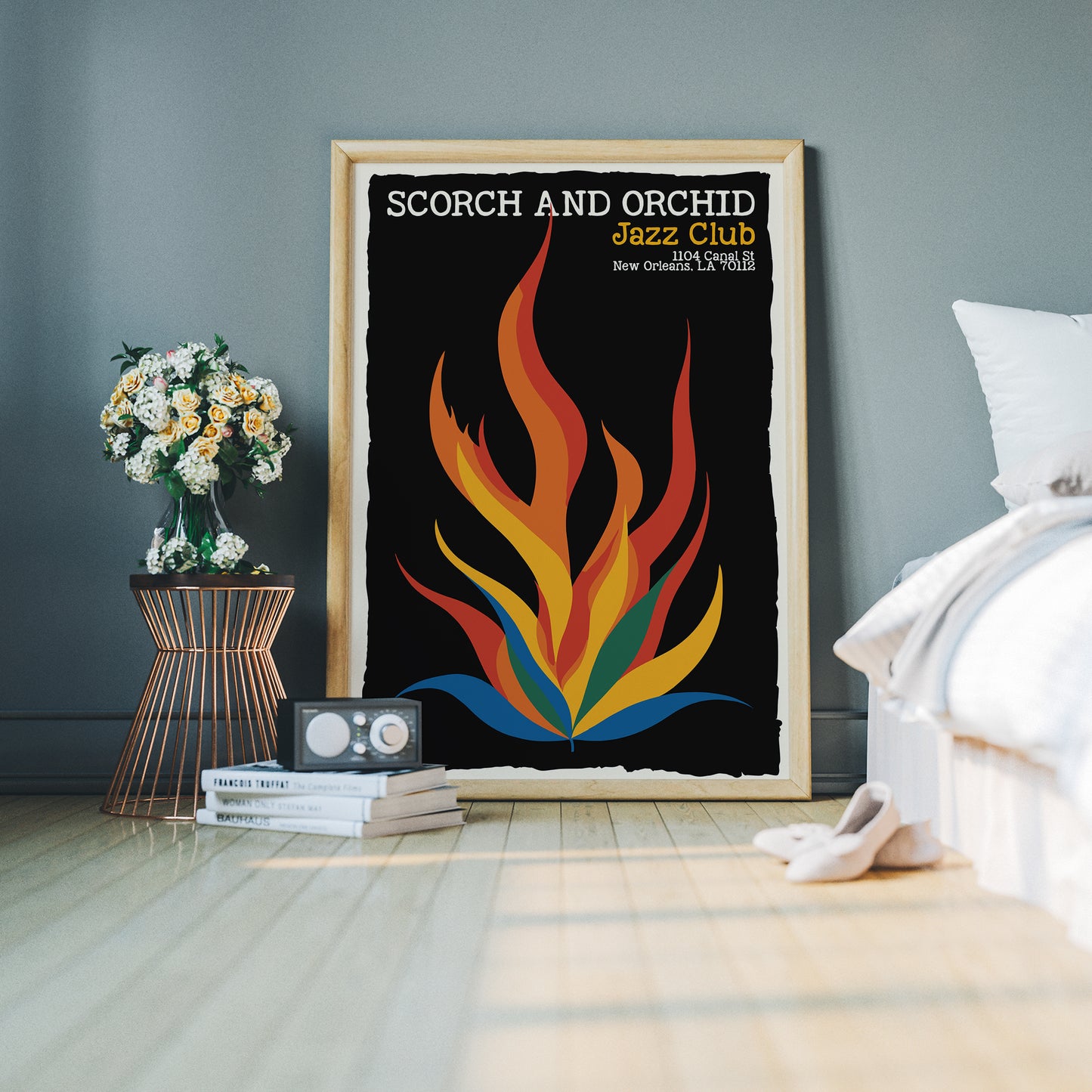 Scorch and Orchid Jazz Club New Orleans PPoster