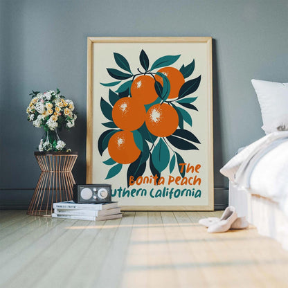 California Peach Wall Art