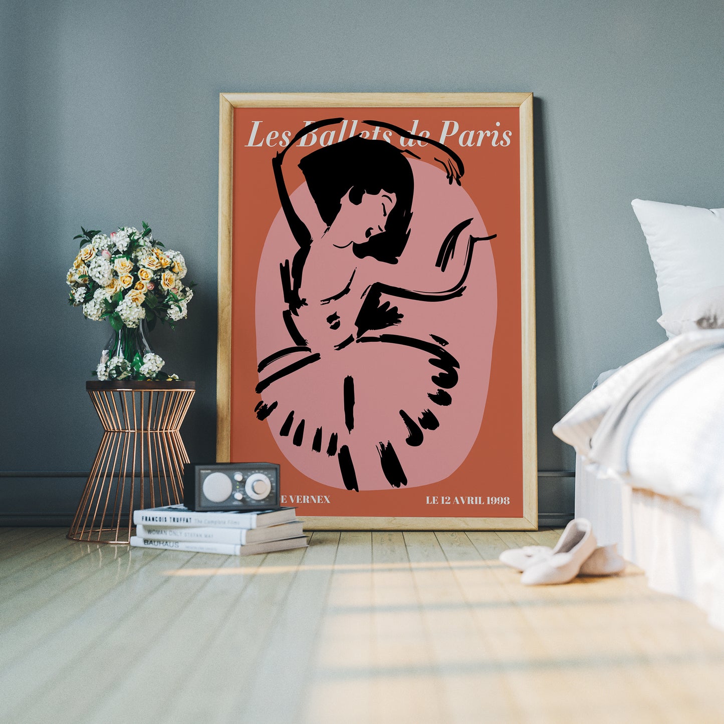 Vintage French Ballet Poster