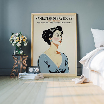 Classic Opera Diva Print
