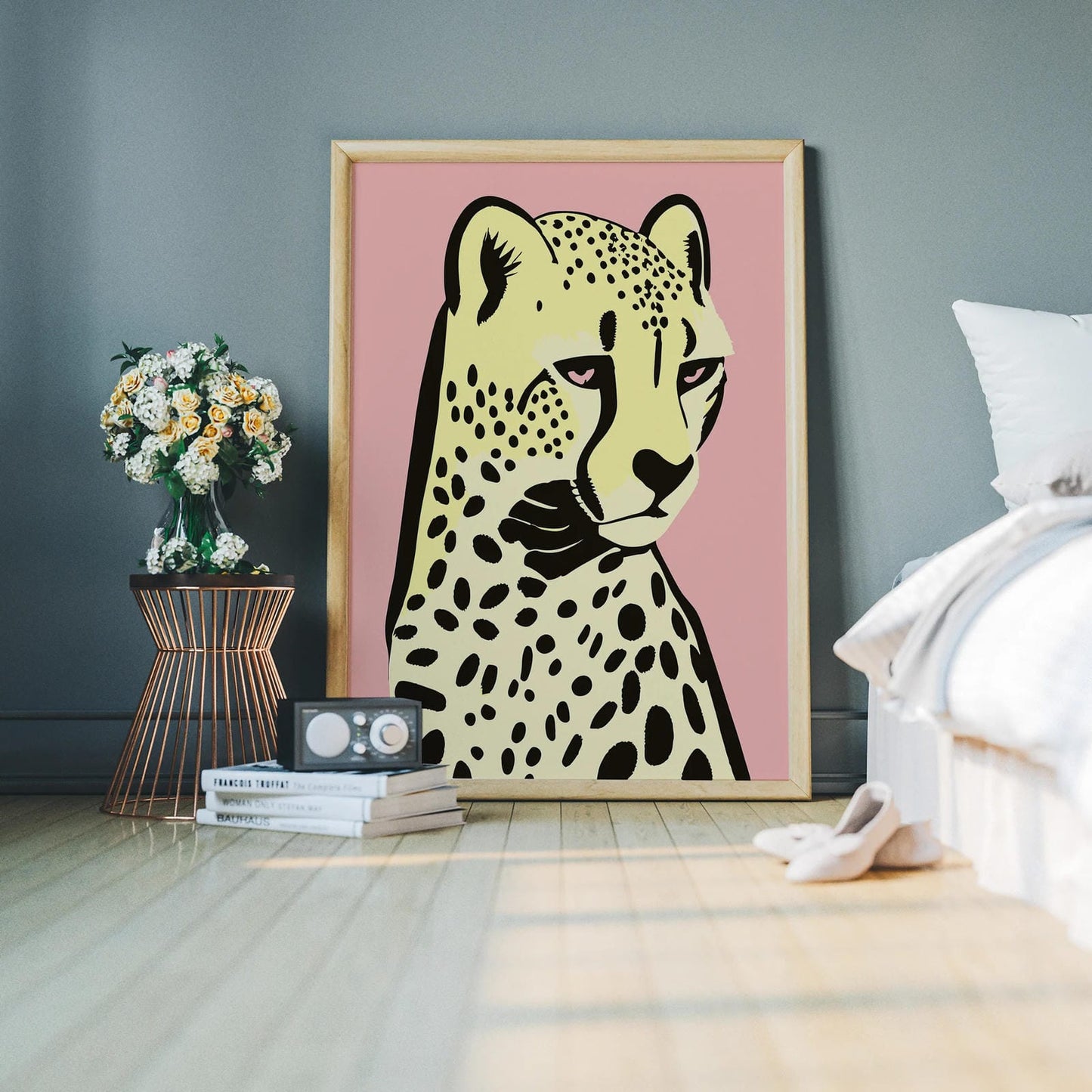 Shy Jungle Cat Poster