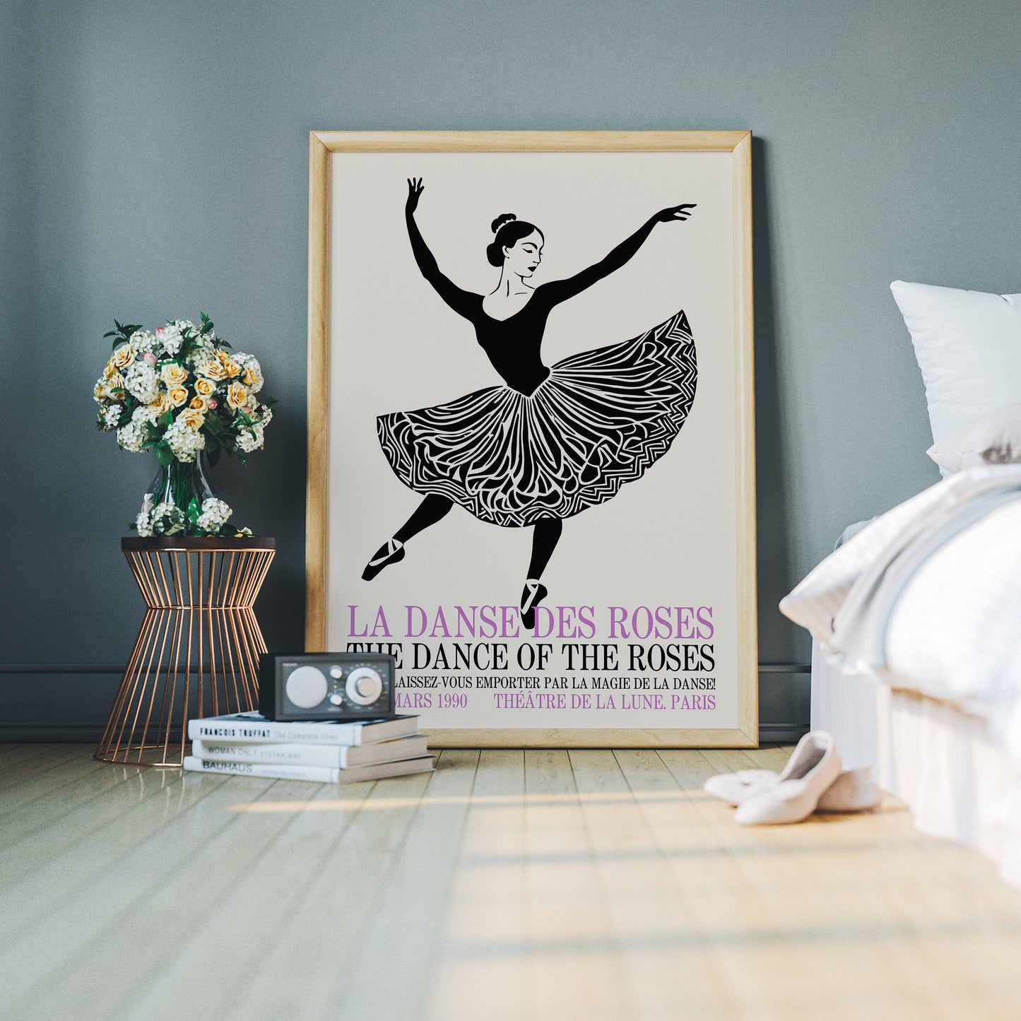 Vintage French Ballet Poster