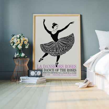 Vintage French Ballet Poster