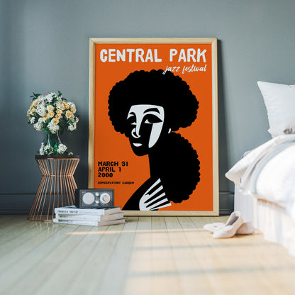 Central Park Jazz Festival 2000 Poster